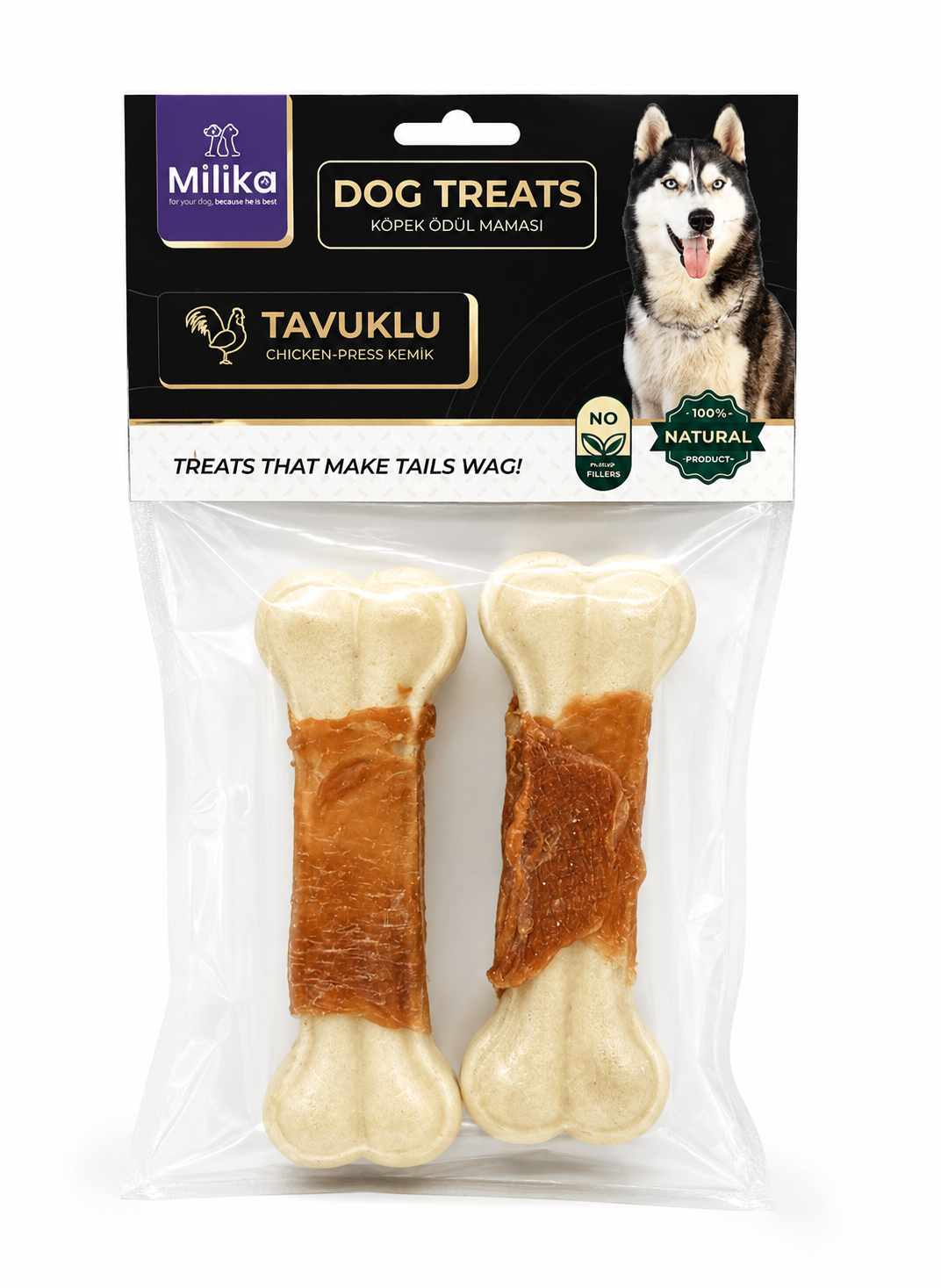 Milika Press Bone with Chicken
